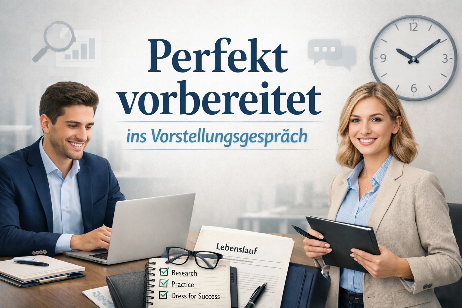 Tipps zur Vorbereitung auf ein Vorstellungsgespräch